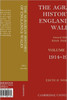 The Agrarian History of England and Wales: Volume 8, 1914 1939