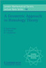 A Geometric Approach to Homology Theory