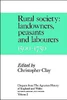 Chapters from the Agrarian History of England and Wales: Volume 2, Rural Society: Landowners, Peasants and Labourers, 1500 1750
