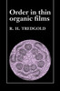 Order in Thin Organic Films