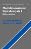 Multidimensional Real Analysis I: Differentiation