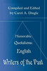 Memorable Quotations: English Writers of the Past