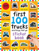 First 100 Stickers: Trucks and Things That Go: Sticker book