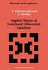 Applied Theory of Functional Differential Equations