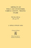 Abstracts of Wills and Inventories, Fairfax County, Virginia, 1742-1801. with Rent Rolls for 1761 and 1774 (Improved)