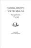 Caswell County, North Carolina, Marriage Bonds, 1778-1868
