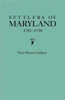 Settlers of Maryland, 1701-1730