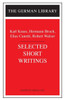 Selected Short Writings