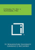 Cithara, V1, No. 1, November, 1961