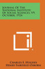 Journal of the National Institute of Social Sciences, V9, October, 1924