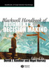 Blackwell Handbook of Judgment and Decision Making