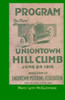 Uniontown Hill Climb Program 1915: Third Annual Summit Mountain Hill Climb