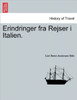 Erindringer fra Rejser i Italien.