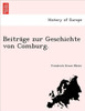 Beitra GE Zur Geschichte Von Comburg.