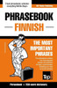 English-Finnish phrasebook and 250-word mini dictionary