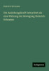 Die Anziehungskraft betrachtet als eine Wirkung der Bewegung Heinrich Schramm