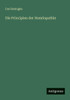 Die Principien der HomÃ¶opathie