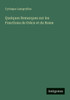 Quelques Remarques sur les Fonctions de GrÃ¨ce et de Rome