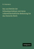 Bau und Betrieb der Schmalspurbahnen und deren volkswirthschaftliche Bedeutung fur das Deutsche Reich