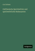 Ostfriesische SprichwÃ¶rter und sprichwÃ¶rtliche Redensarten