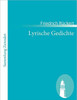 Lyrische Gedichte
