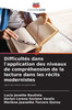 Difficultés dans l'application des niveaux de compréhension de la lecture dans les récits modernistes