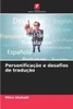 Personificação e desafios de tradução