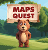 Maps Quest: Embark on A Heartwarming Journey Through the Eyes of Maps, A Curious Bear With A Penchant for Discovery, In this Encha