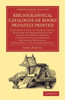 Bibliographical Catalogue of Books Privately Printed