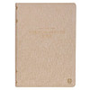 The Spiritual Growth Bible Pearled Ivory Faux Leather