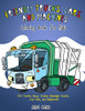 Friendly Trucks, Cars, and Machines : Coloring Book for Kids