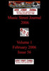 Music Street Journal 2006: Volume 1 - February 2006 - Issue 56 Hardcover Edition