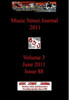 Music Street Journal 2011: Volume 3 - June 2011 - Issue 88 Hardcover Edition
