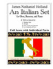 An Italian Set for Oboe Bassoon and Piano: Full Score and Parts Included