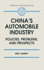 China's Automobile Industry: Policies, Problems and Prospects