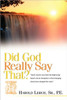 Did God Really Say That?