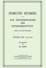 Zur Phänomenologie Der Intersubjektivität: Texte Aus Dem Nachlass Zweiter Teil: 1921-1928