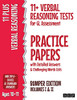 11+ Verbal Reasoning Tests for GL Assessment Practice Papers with Detailed Answers & Challenging Words Lists Bumper Edition : Volumes I & II (Ages 10-11)