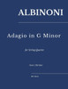 Albinoni - Adagio in G Minor: for String Quartet