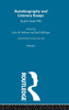Collected Works of John Stuart Mill: I. Autobiography and Literary Essays