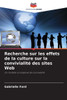 Recherche sur les effets de la culture sur la convivialité des sites Web