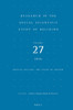 Research in the Social Scientific Study of Religion, Volume 27