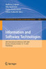Information and Software Technologies : 26th International Conference, ICIST 2020, Kaunas, Lithuania, October 15û17, 2020, Proceedings