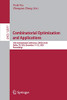 Combinatorial Optimization and Applications : 14th International Conference, COCOA 2020, Dallas, TX, USA, December 11û13, 2020, Proceedings