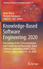 Knowledge-Based Software Engineering: 2020 : Proceedings of the 13th International Joint Conference on Knowledge-Based Software Engineering (JCKBSE 2020), Larnaca, Cyprus, August 24-26, 2020