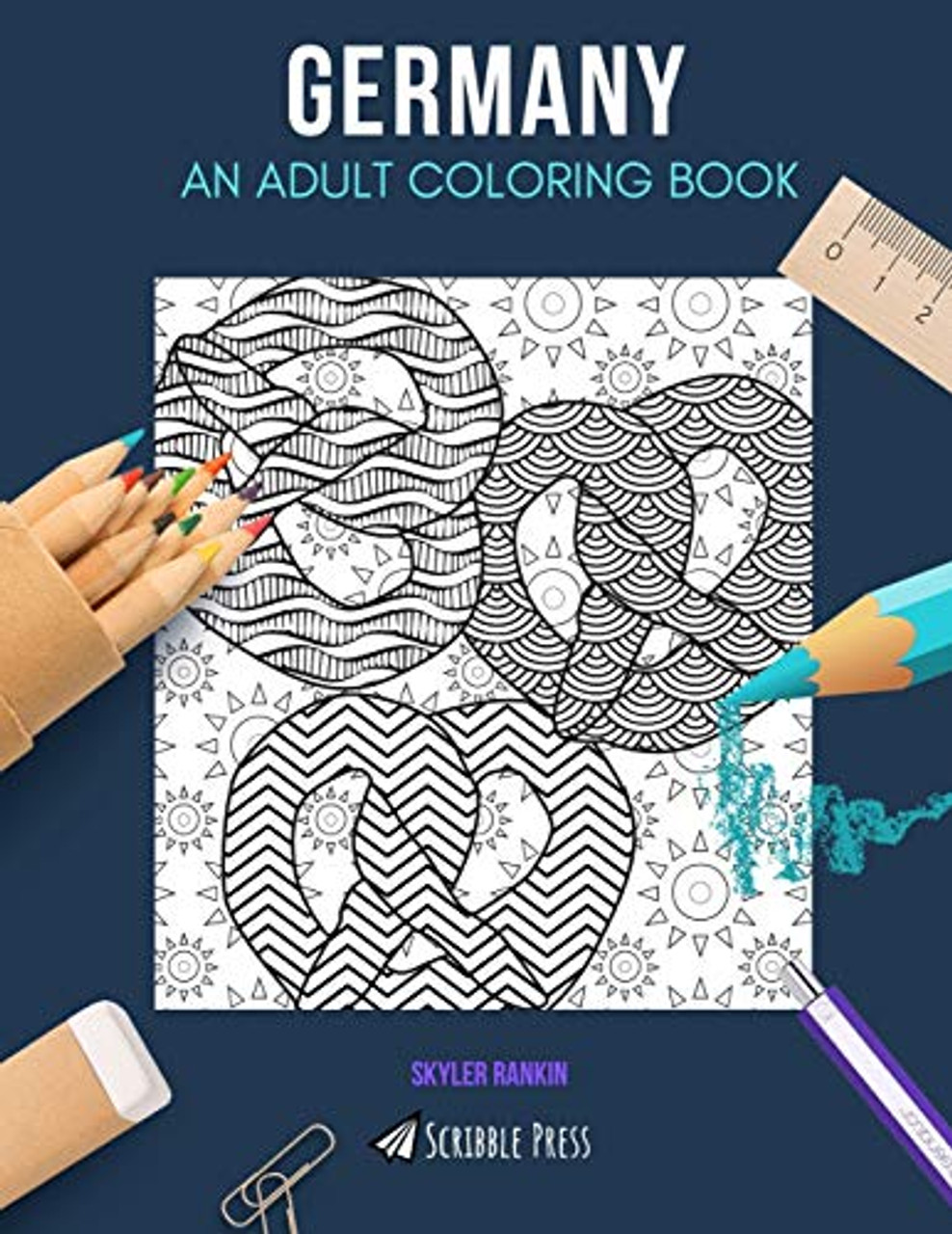 Mindfulness Coloring Book For Adults: Zen Coloring Book For Mindful People Adult  Coloring Book With Stress Relieving Designs Animals, Mandalas,  AD  (Paperback)