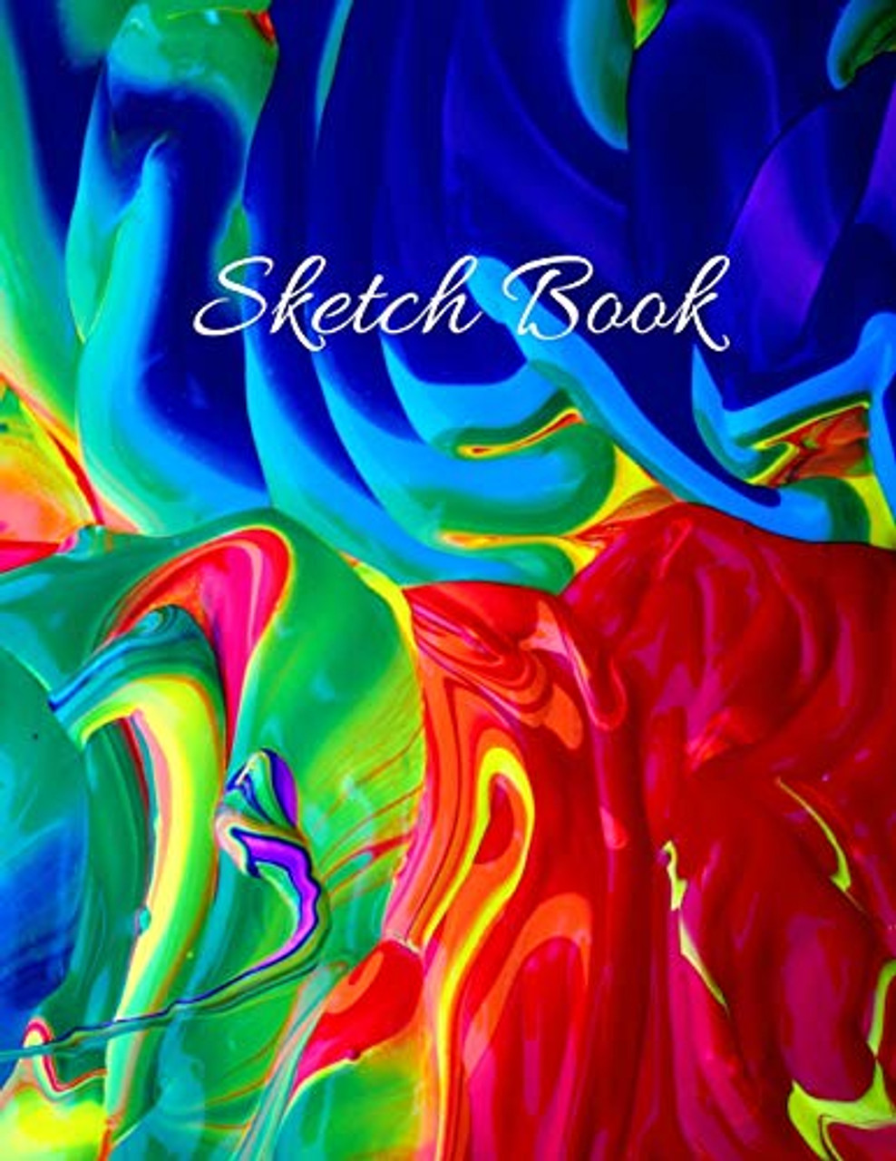 Sketch Book: Large Artistic Creative Colorful Notebook for Drawing
