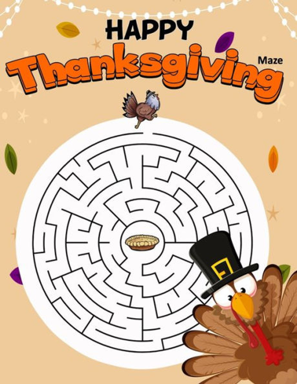 Challenging Mazes For Kids Ages 4-6 , Maze Activity Workbook for