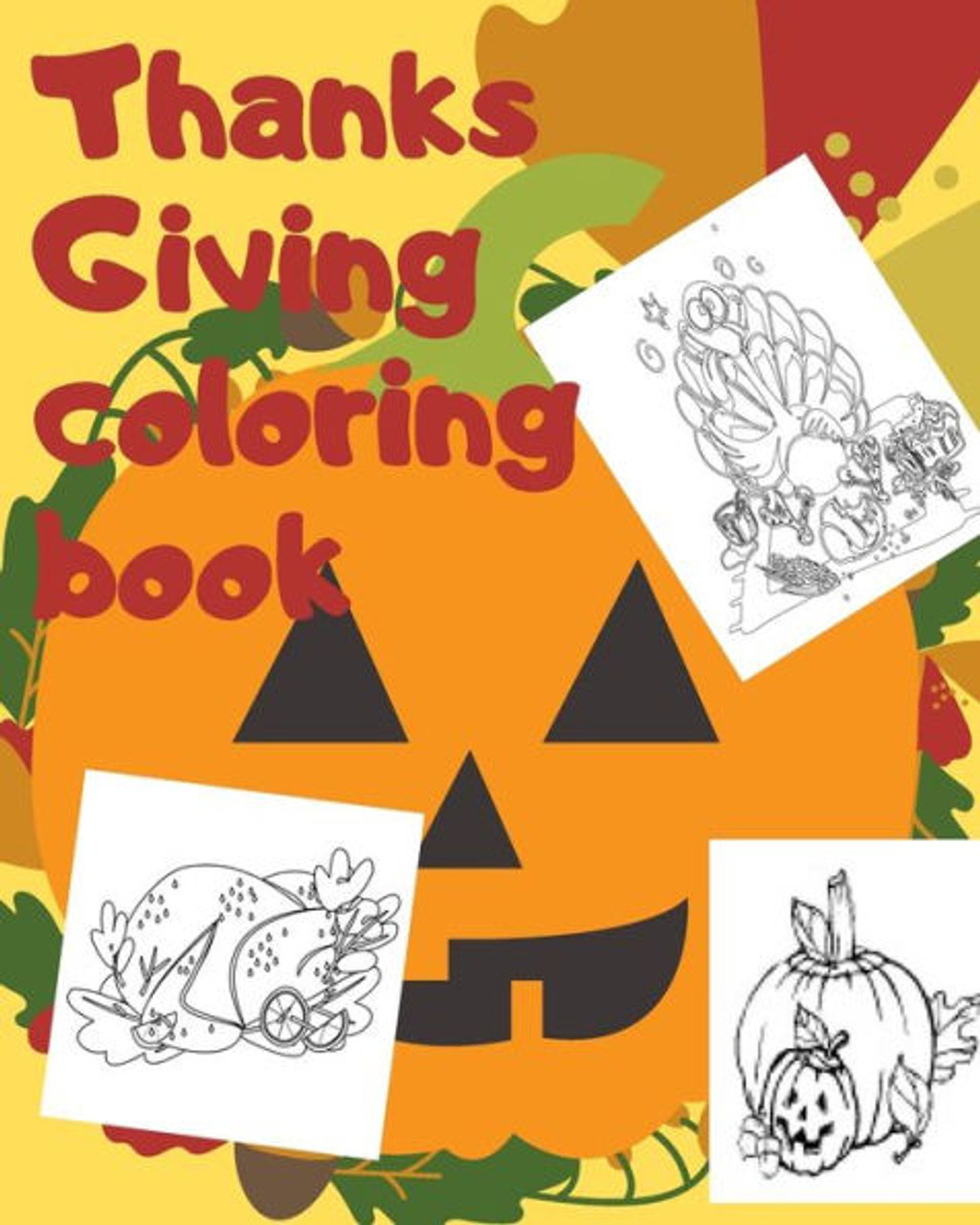 GIANT Thanksgiving Coloring Poster