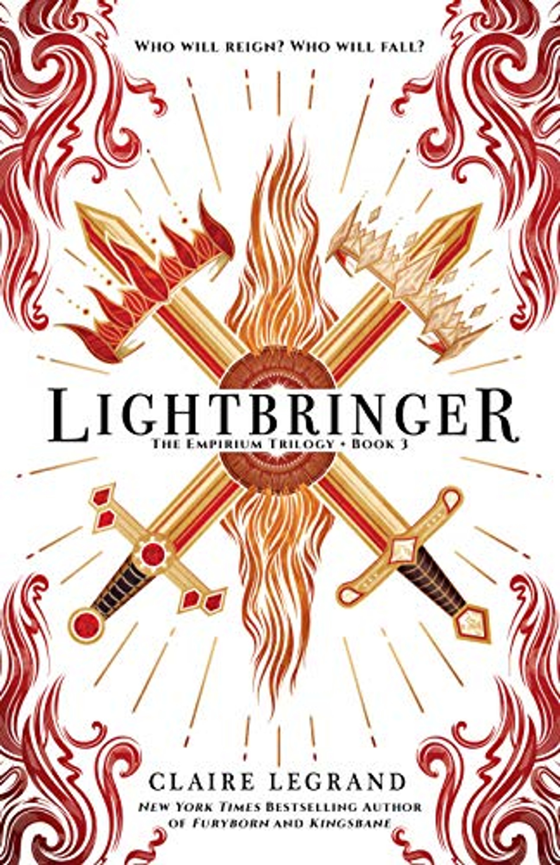 lightbringer the burning white